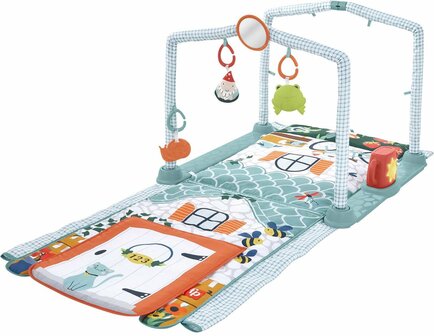 88300 Fisher-Price 3-in-1 Kruipen en Spelen Activiteitenspeelmat