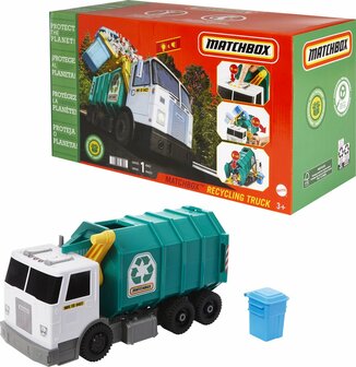 75195 Mattel Matchbox Recycling Vrachtwagen