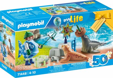 71448 PLAYMOBIL My Life Gift Set Dieren voeren