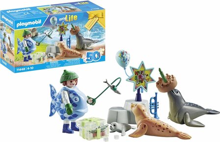 71448 PLAYMOBIL My Life Gift Set Dieren voeren