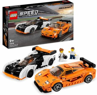 76918 LEGO Speed Champions McLaren Solus GT &amp; McLaren F1 LM