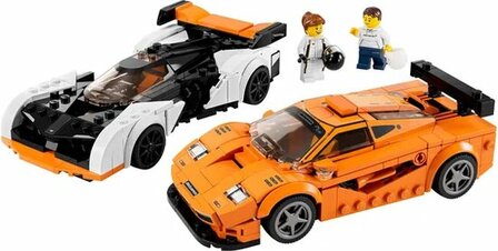 76918 LEGO Speed Champions McLaren Solus GT &amp; McLaren F1 LM