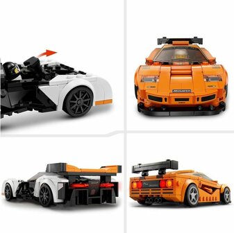 76918 LEGO Speed Champions McLaren Solus GT &amp; McLaren F1 LM