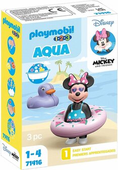 71416 PLAYMOBIL 1.2.3 &amp; Disney: Minnie&#039;s uitstapje naar het strand