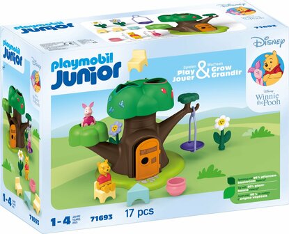 71693 PLAYMOBIL Junior &amp; Disney Winnie de Poeh Boomhut