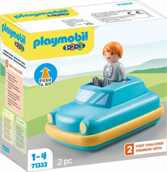 71323 PLAYMOBIL 1.2.3 Kinderauto