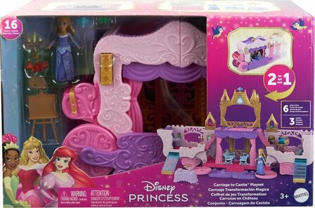 22766 Mattel Disney Princess Koets Naar Kasteel Speelset