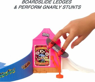 57795 Mattel Hot Wheels Skate Pretpark Skate Set Speelset Fingerboard 