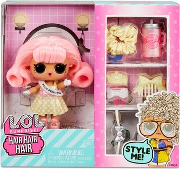 80348 L.O.L. Surprise! Hair Hair Hair Minipop met 10 verrassingen