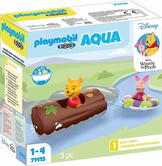 71415 PLAYMOBIL 1.2.3 &amp; Disney: De wateravonturen van Winnie en Knorretje