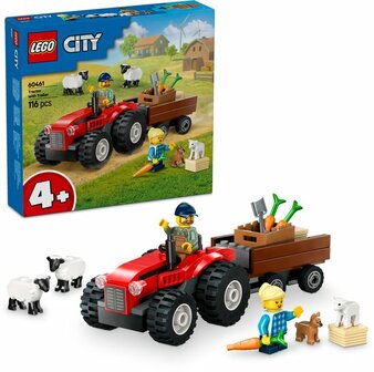 60461 LEGO City Rode tractor met aanhanger en schapen