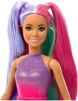 77643 Barbie A Touch of Magic pop  32 cm Paars/Roze