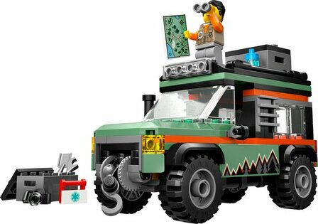 60447 LEGO City 4x4 terreinwagen voor in de bergen