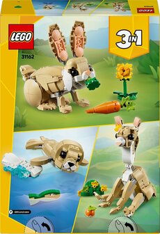 31162 LEGO Creator 3in1 Lief konijn dieren