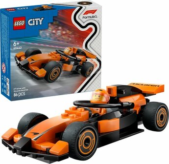 60442 LEGO City F1 coureur met McLaren racewagen