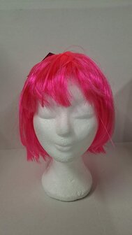 61089 Pruik Roze (carnaval)