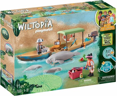 71010 PLAYMOBIL Wiltopia Boottocht naar de zeekoeien