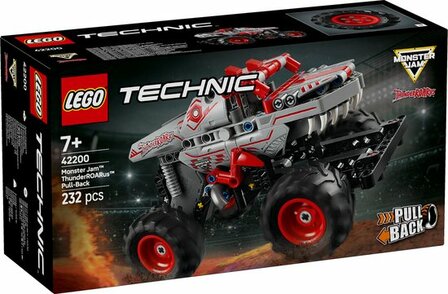 42200 LEGO Technic Monster Jam&trade; ThunderROARus&trade; pull-back