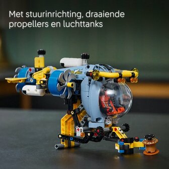 42201 LEGO Technic Onderzee&euml;r voor diepzeeonderzoek