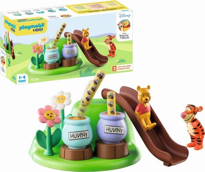 71317 PLAYMOBIL 1.2.3 &amp; Disney Winnie de Poeh Bijentuin 