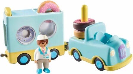 71325 PLAYMOBIL 1.2.3 Donut truck 