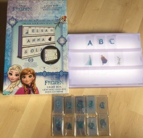 Frozen LED light box