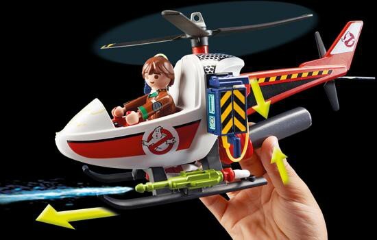 9385 PLAYMOBIL Venkman met helikopter 