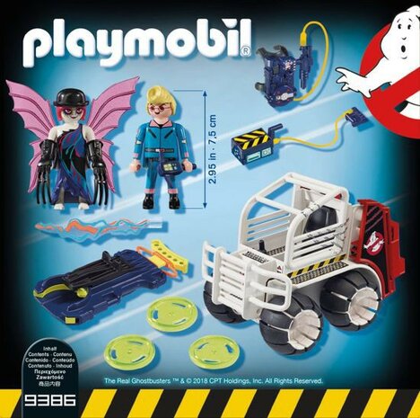 9386 PLAYMOBIL Spengler met kooiwagen