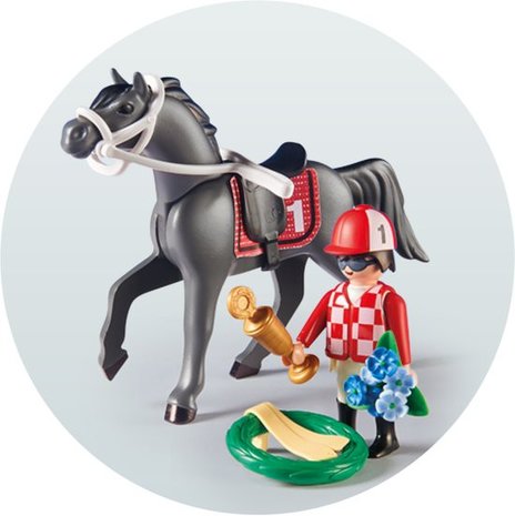 9261 PLAYMOBIL Jockey 