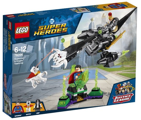 76096 LEGO Super Heroes Superman en Krypto Werken Samen