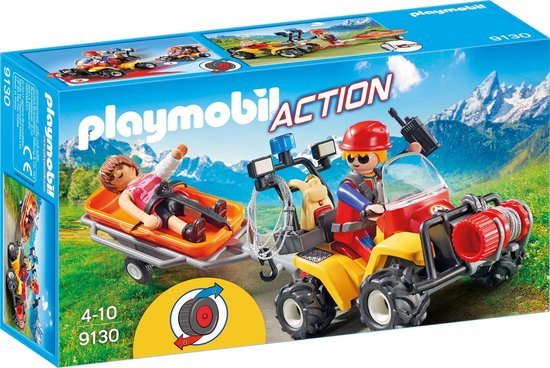 9130 PLAYMOBIL Reddingsquad met draagberrie 