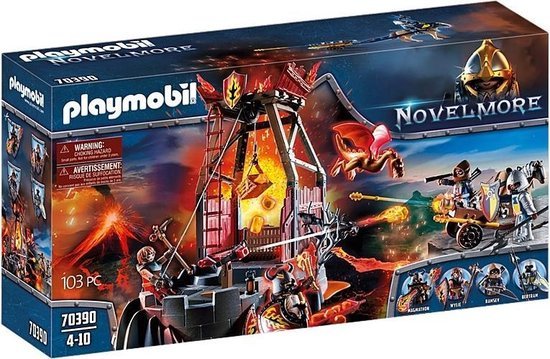 70390 PLAYMOBIL Novelmore Burnham Raiders lavamijn