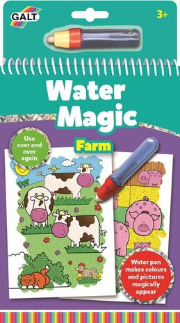 27479 Galt Waterkleurboek Water Magic Boerderij  Kleurboek