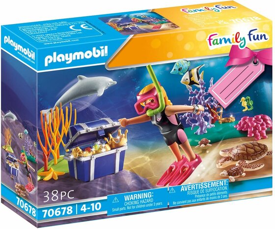 70678 PLAYMOBIL Family Fun Schatduiker