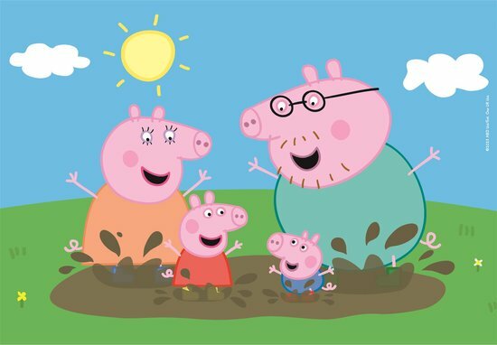 247974 Clementoni Puzzel Peppa Pig 2x20 stukjes