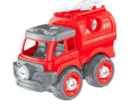 78722 5-In-1 Transforming Construction Vehicles Fire