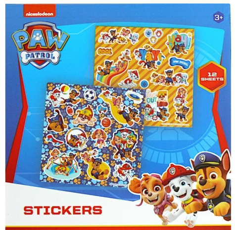 74135 Paw Patrol Chase Stickerboekje 10x10