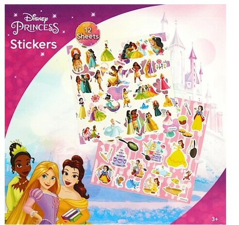 74142 Disney Princess Stickerboekje 10x10