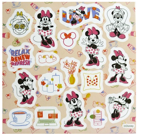 74128 Disney Minnie Mouse Stickerboekje 10x10