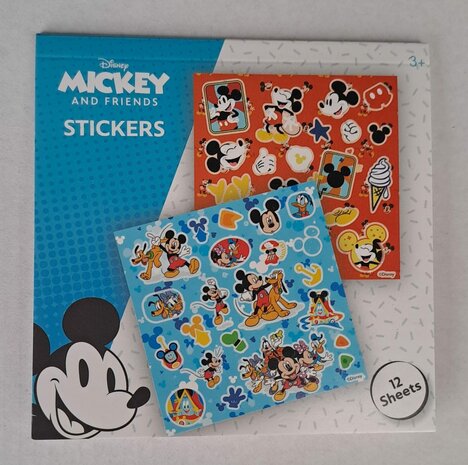 74111 Disney Mickey Mouse Stickerboekje 10x10