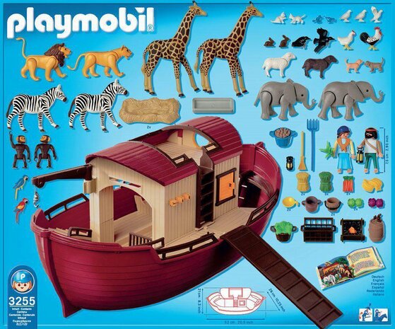 3255 PLAYMOBIL Ark van Noach MET DOOSSCHADE