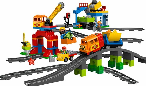 10508 LEGO® DUPLO® Luxe Treinset MET DOOSSCHADE