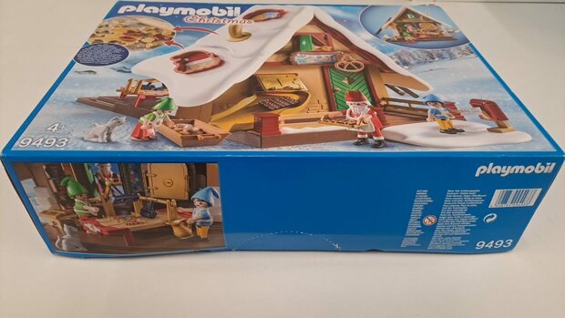 9493 PLAYMOBIL Kerstbakkerij met koekjesvormen MET DOOSSCHADE