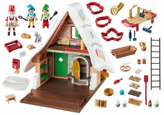 9493 PLAYMOBIL Kerstbakkerij met koekjesvormen MET DOOSSCHADE