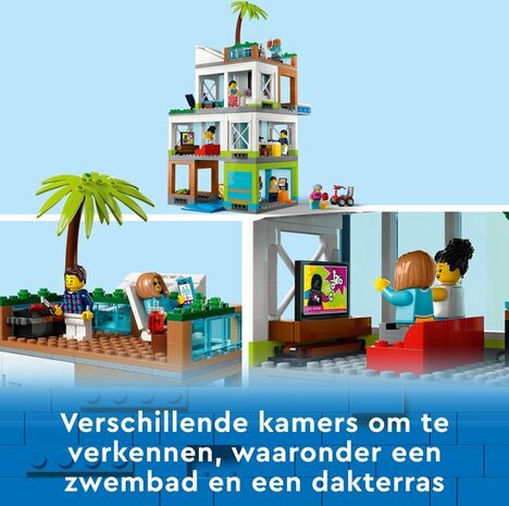 60365 LEGO City Appartementsgebouw