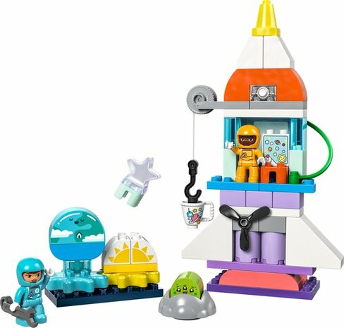 10422 LEGO DUPLO 3-in-1 ruimteavontuur