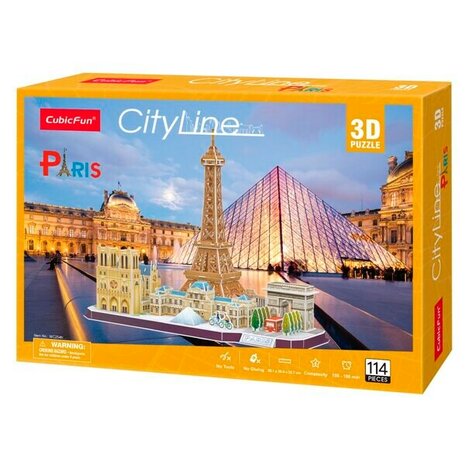 73386 Cubic Fun Puzzel City Line Paris 3D 