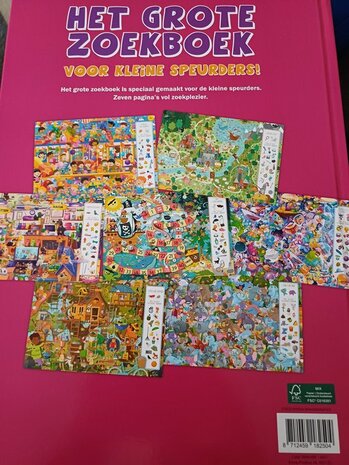 82504 Het grote zoekboek voor kleine speurders! Dierenwinkel