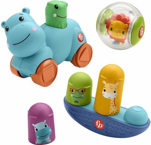 41534 Fisher Price Hello Moves 3in1 Cadeauset   