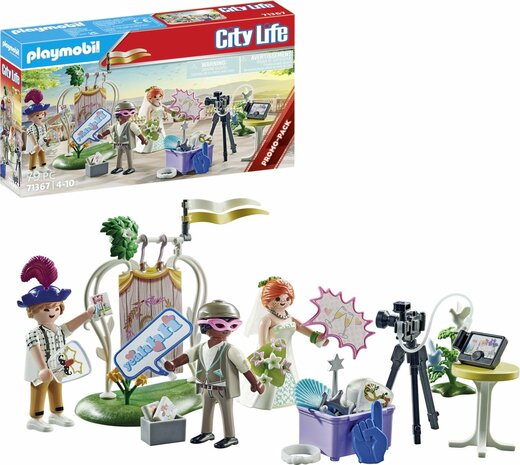 71367 PLAYMOBIL City Life  Bruidspaar met camera